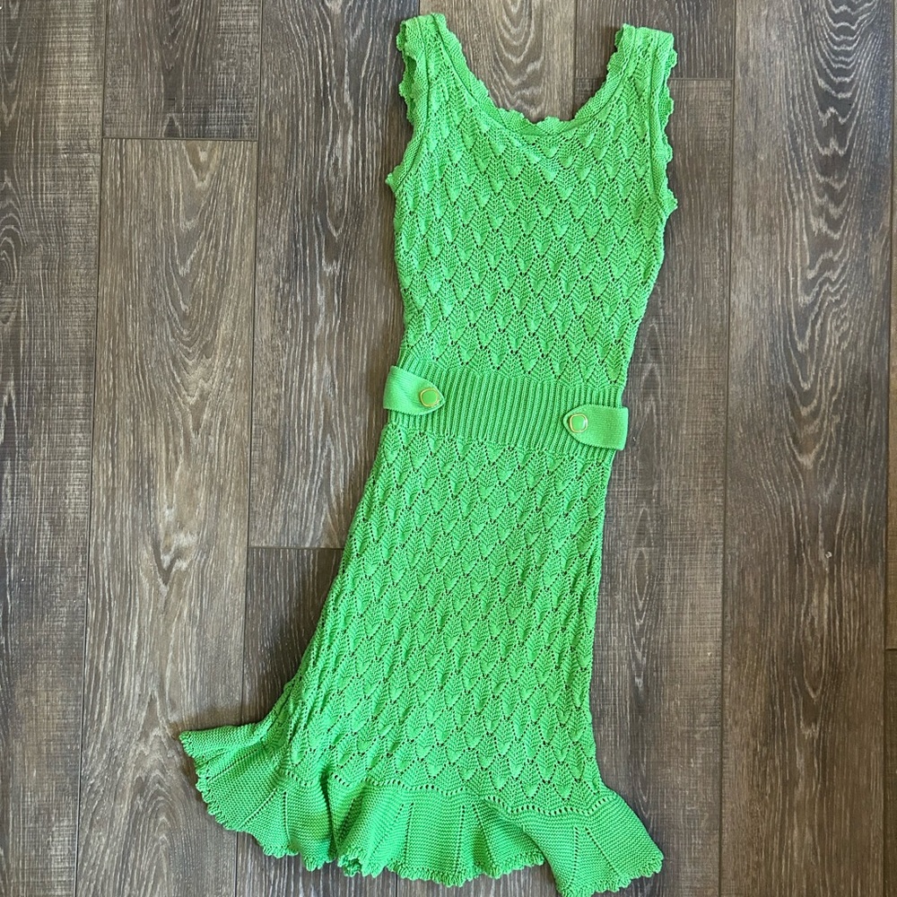 S Lilly Pulitzer Green Dress